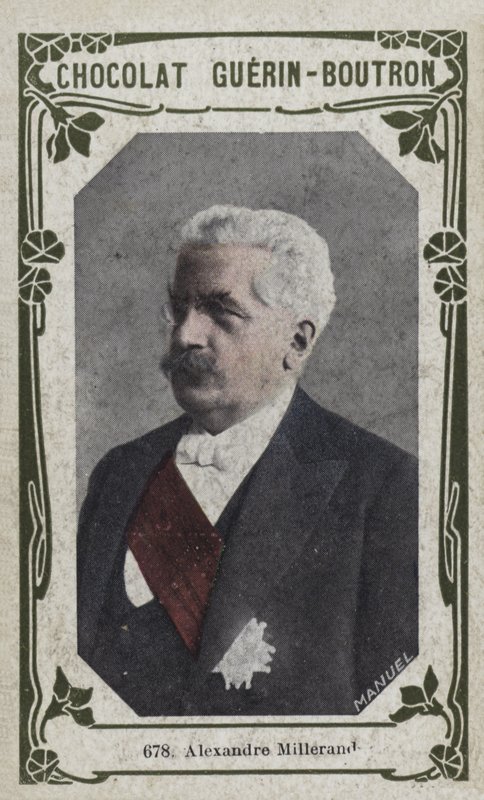 Alexandre Millerand (foto colorida) de French School
