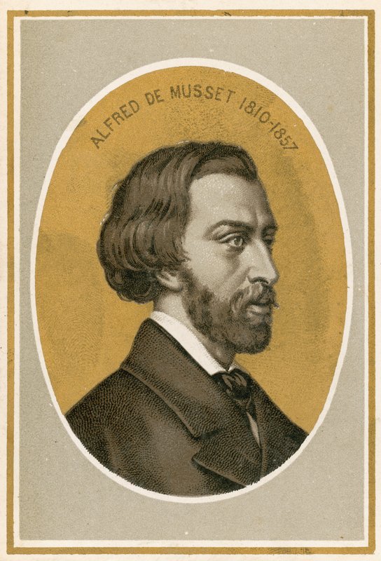 Alfred de Musset de French School