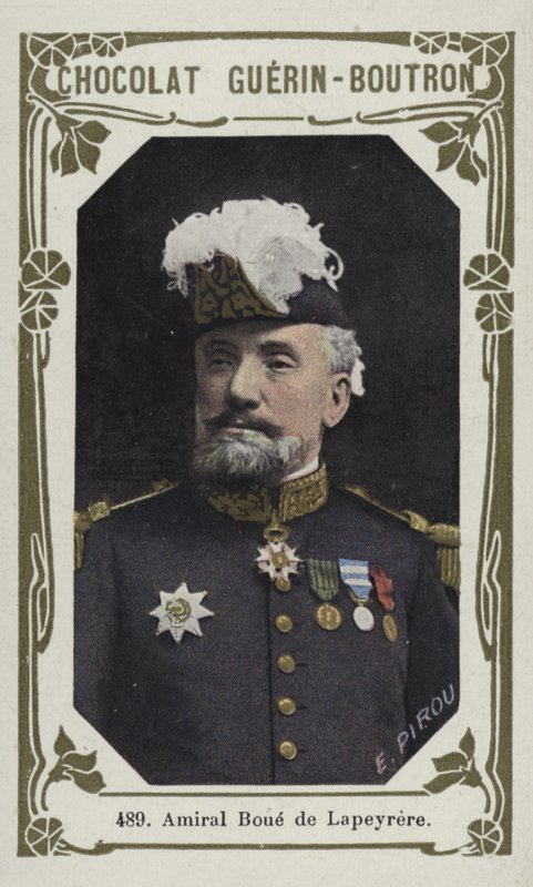 Almirante Lama de Lapeyrere (foto colorida) de French School