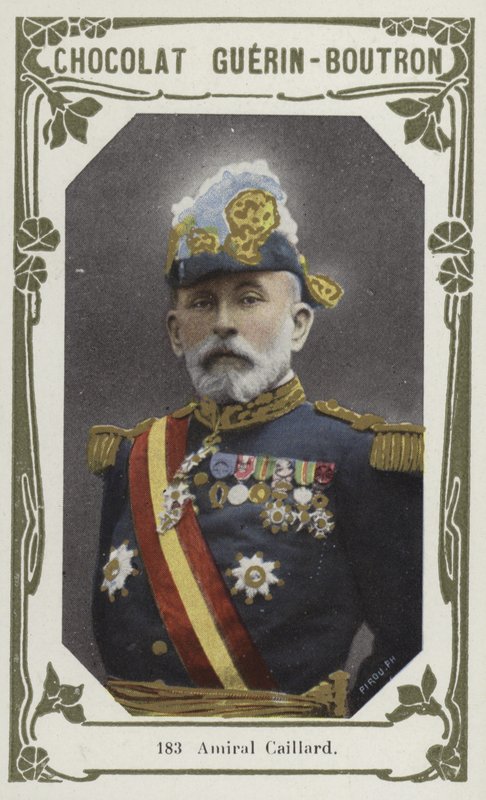Amiral Caillard (foto colorida) de French School