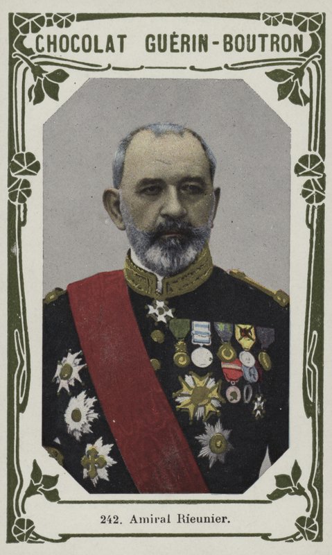 Amiral Rieunier (foto colorida) de French School