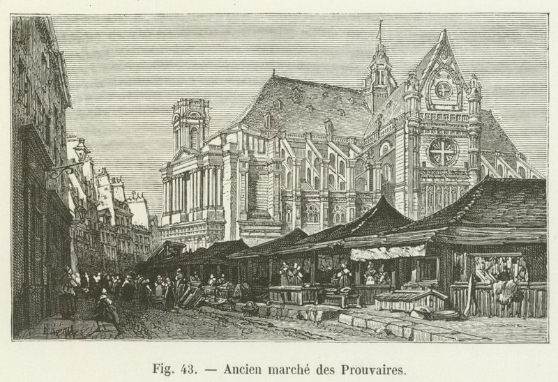 Marcha dos antigos Prouvaires de French School
