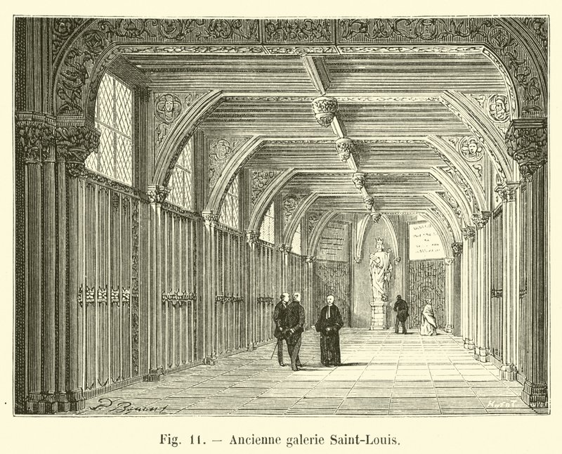 Old Saint-Louis Gallery de French School