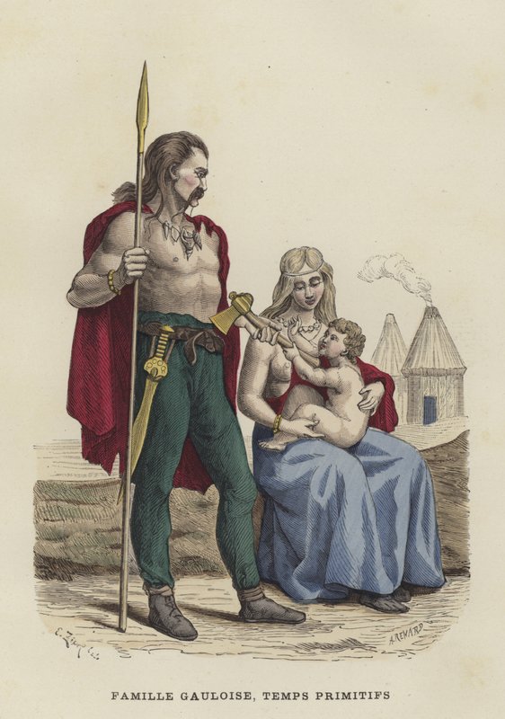 Antiga família gaulesa de French School