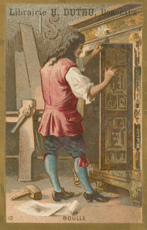 Andre Charles Boulle (1642-1732), marceneiro francês de French School