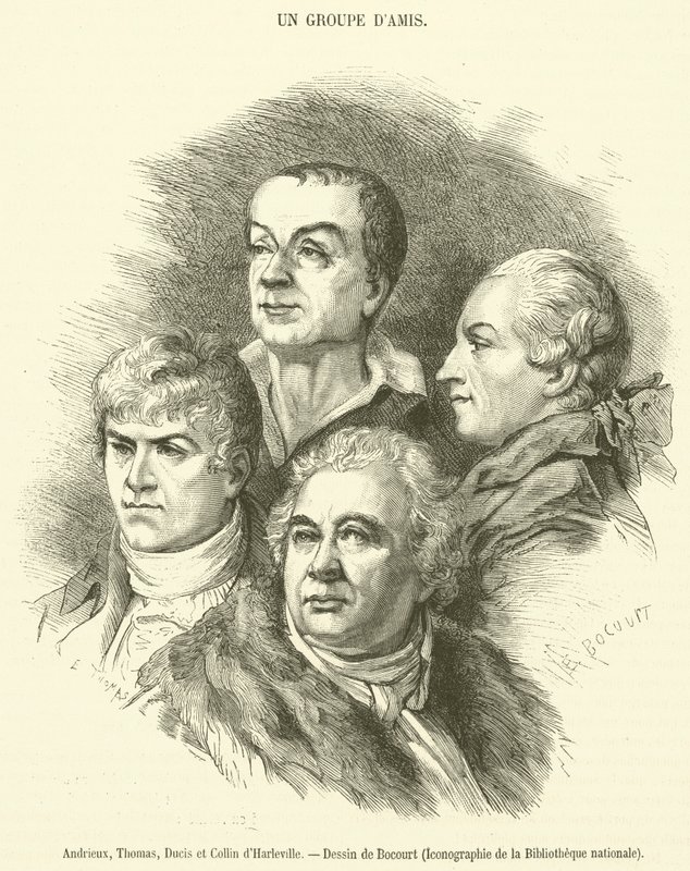 Andrieux, Thomas, Ducis e Collin d