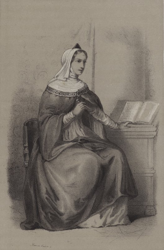 Anne De Comnene (gravura) de French School