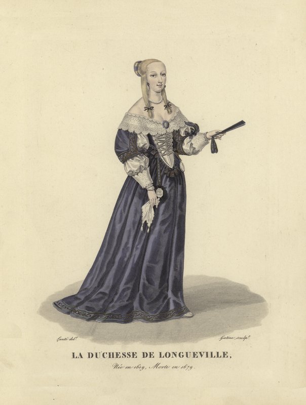 Anne Genevieve de Bourbon, duquesa de Longueville de French School