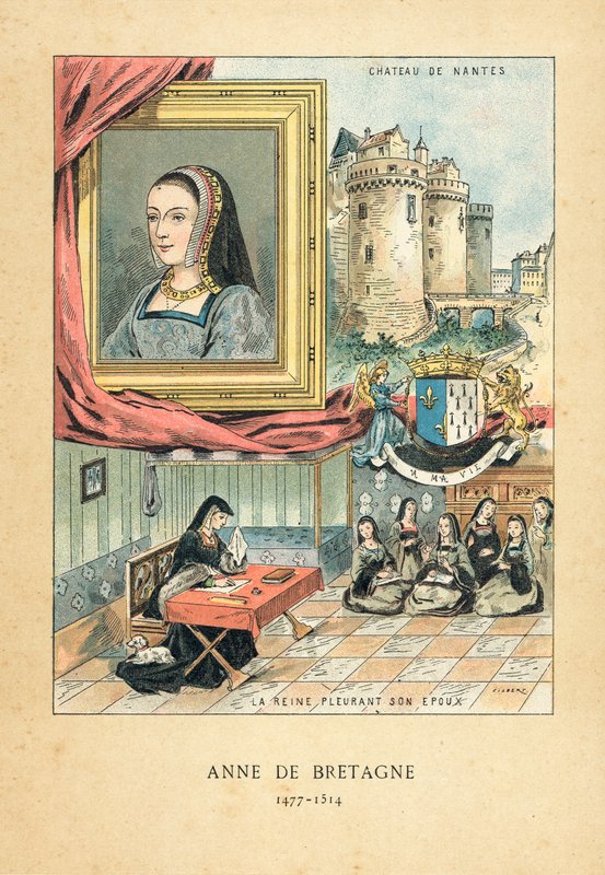 Anne da Bretanha de French School