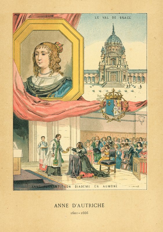 Anne da Áustria de French School