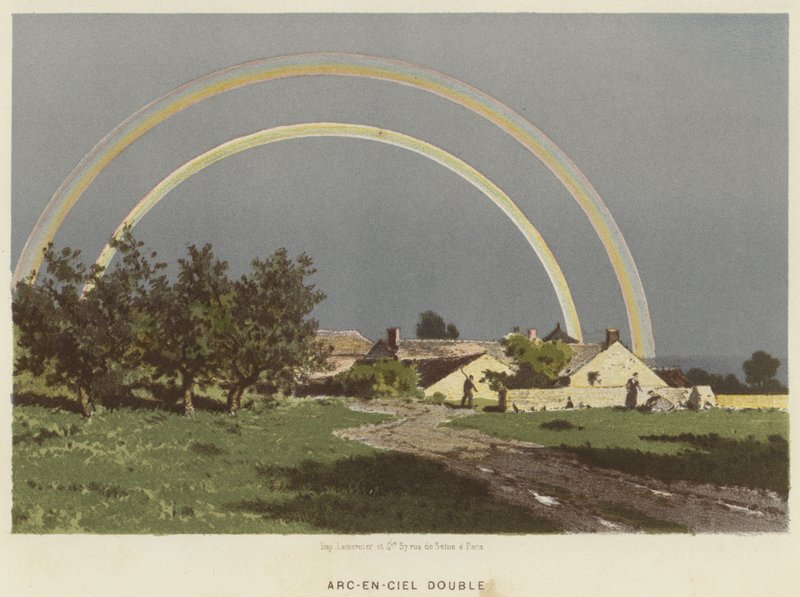 Arco-íris Duplo (cor litho) de French School