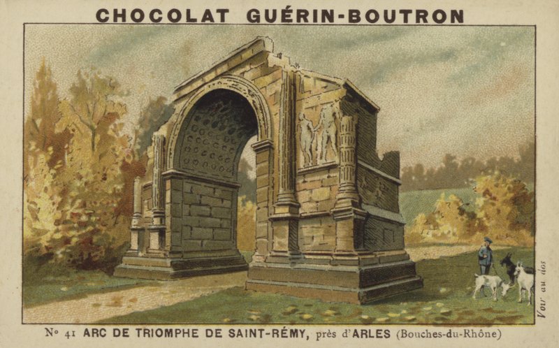 Arco do Triunfo de Saint-Remy, perto de Arles, Bouches-du-Rhone de French School