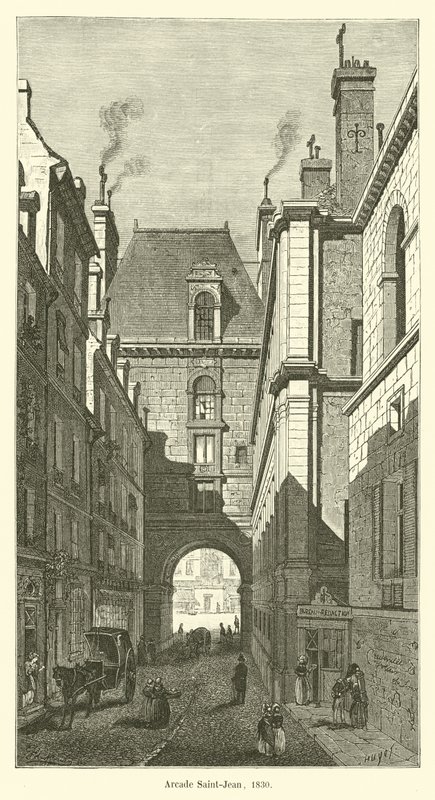 Arcade Saint John, 1830 de French School