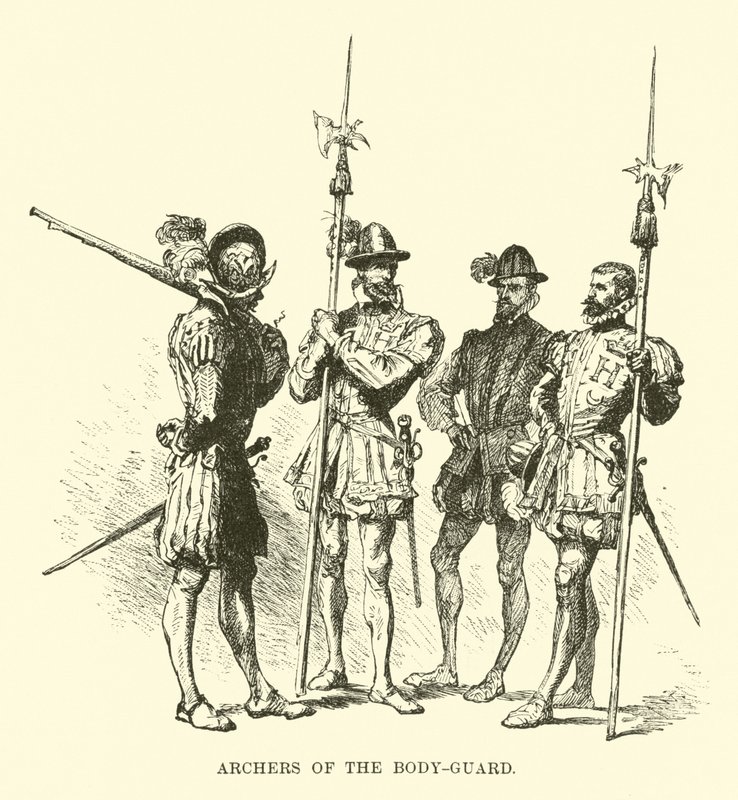 Arqueiros da guarda do corpo de French School