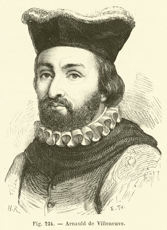 Arnauld de Villeneuve (gravura) de French School