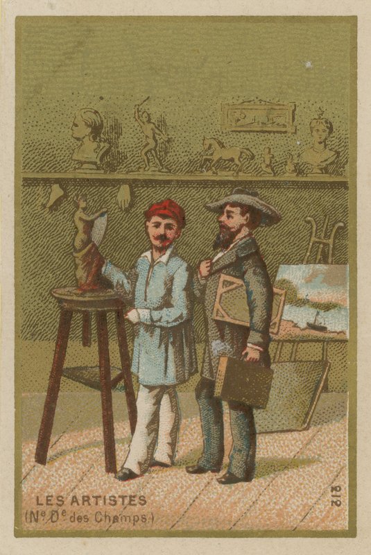 Artistas (Notre Dame des Champs) de French School