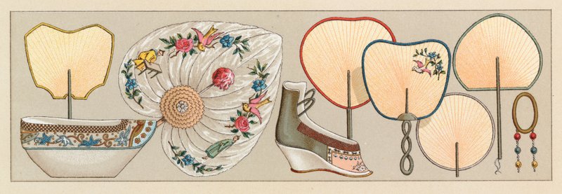 Asia Costume de French School