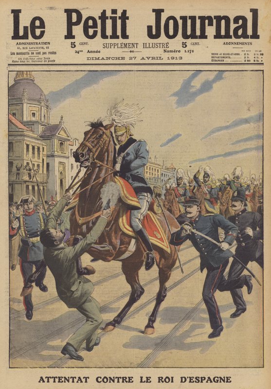Tentativa de assassinato contra o rei Alfonso XIII da Espanha de French School
