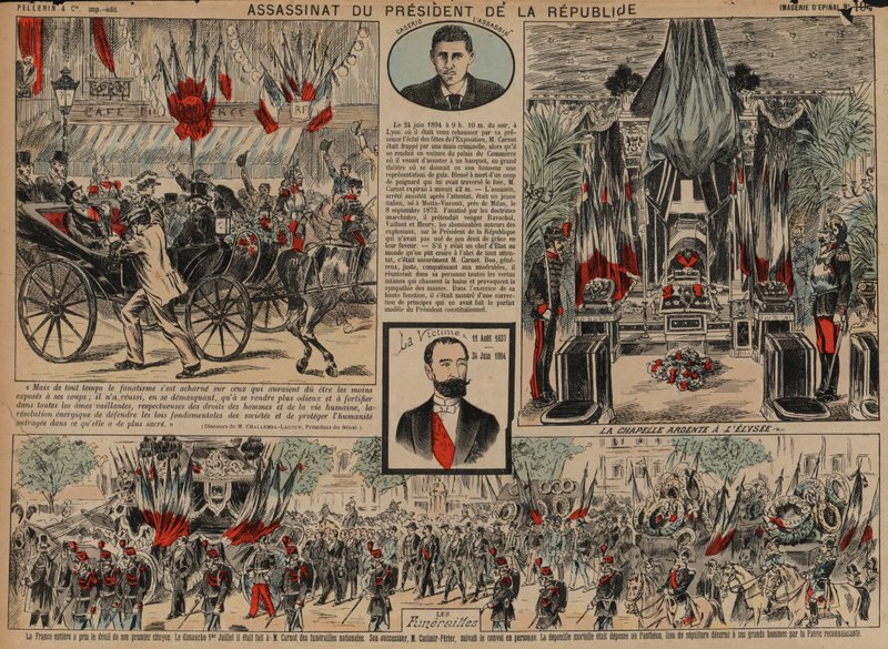 Assassinato do presidente francês Sadi Carnot, Lyon de French School