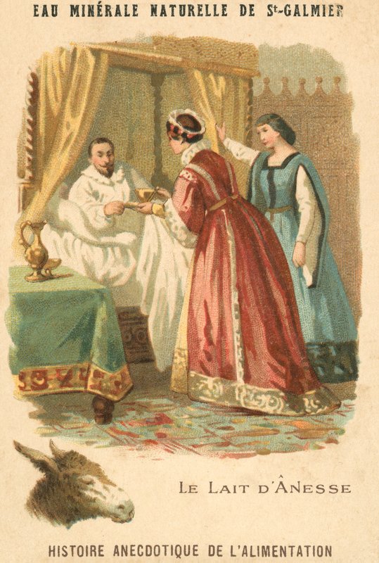 Leite de bunda (chromolitho) de French School