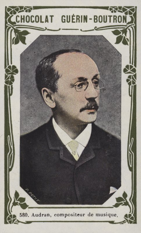 Audran, compositor musical (foto colorida) de French School