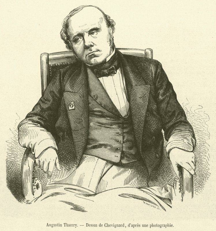Augustin Thierry (gravura) de French School