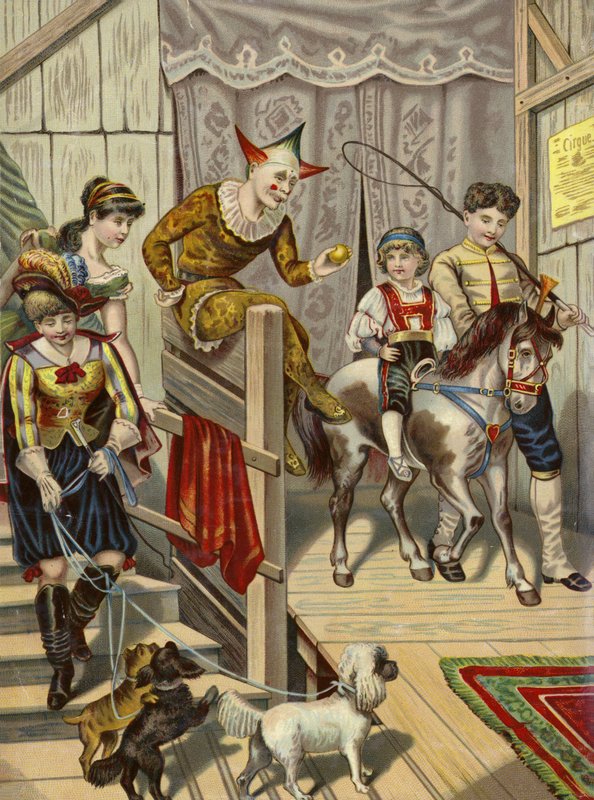 Nos bastidores de um circo de French School