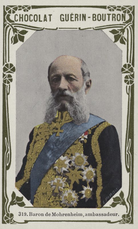 Barão de Mohrenheim, embaixador (foto colorida) de French School