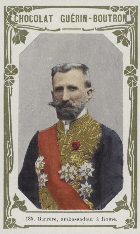 Barrere, ambassadeur a Rome (foto colorida) de French School