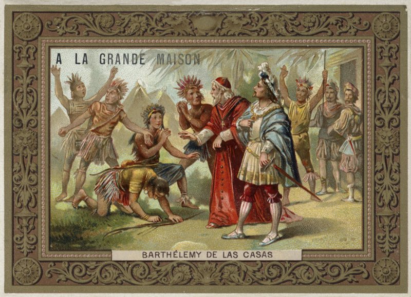 Bartolome de las Casas, historiador espanhol do século XVI; reformador social e frade dominicano de French School