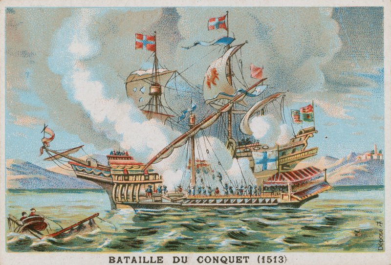 Batalha de Conquistador, 1530 de French School