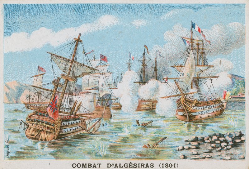 Batalha de Algeciras; 1801 de French School