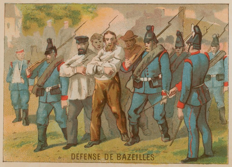Batalha de Bazeilles de French School