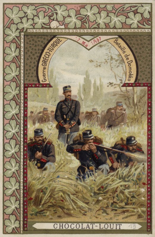 Batalha de Domokos, Guerra Greco-Turca, 17 de maio de 1897 de French School