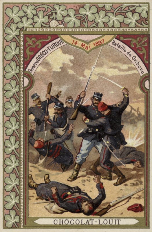 Batalha de Gribovo, Guerra Greco-Turca, 14 de maio de 1897 de French School