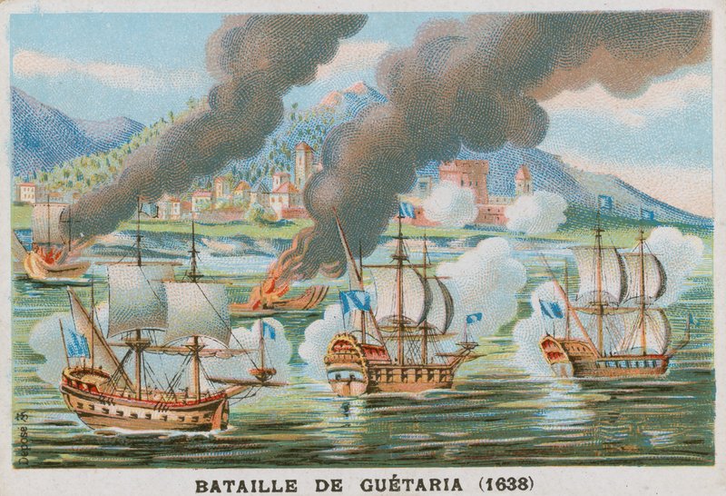 Batalha de Guetaria, 1638 de French School