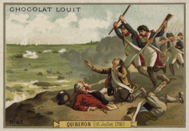 Batalha de Quiberon, Guerras Revolucionárias Francesas, 16 de julho de 1795 de French School