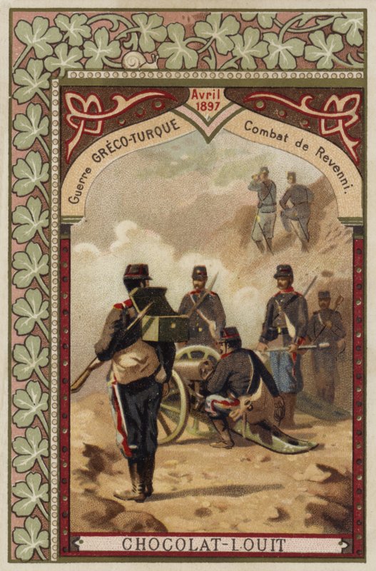 Batalha de Revenni, Guerra Greco-Turca, abril de 1897 de French School