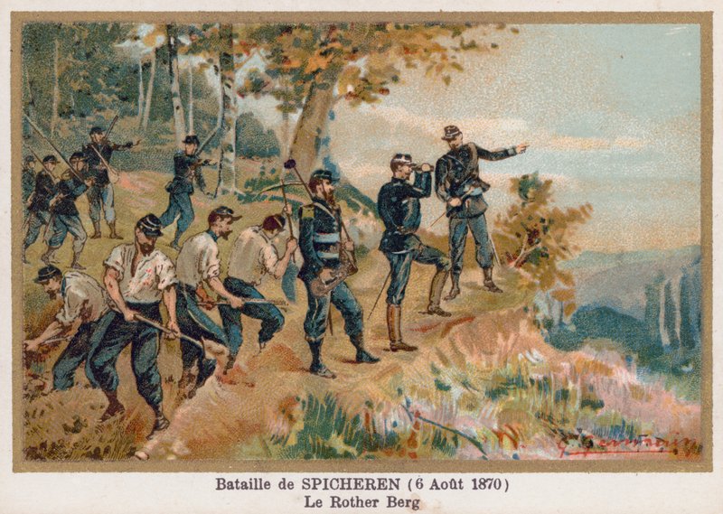 Batalha de Spicheren, Defesa de Rother-Berg de French School