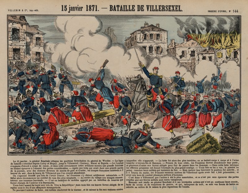 Batalha de Villersexel, Guerra Franco-Prussiana de French School
