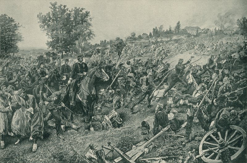 Batalha de valor, Guerra Franco-Prussiana, 6 de agosto de 1870 de French School