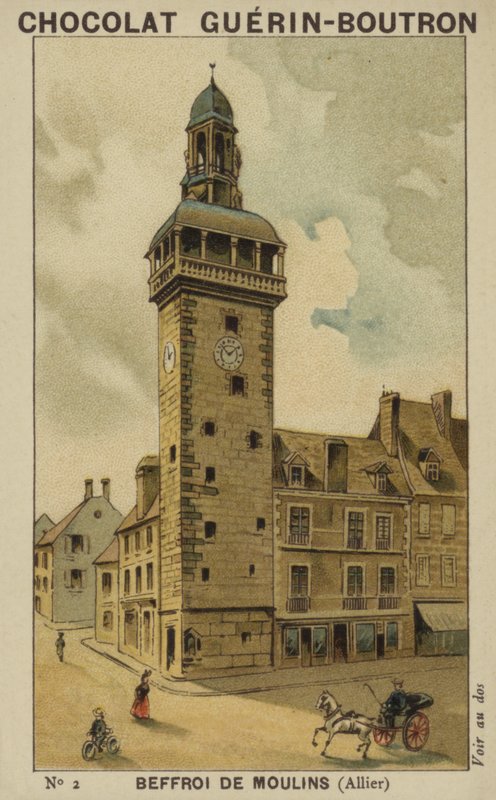 Campanario de Moulins, Allier de French School