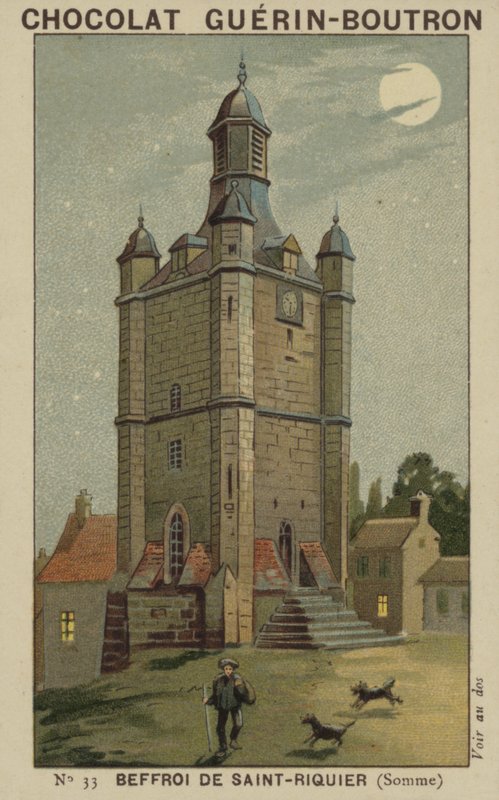 Campanário de Saint-Riquier, Somme de French School