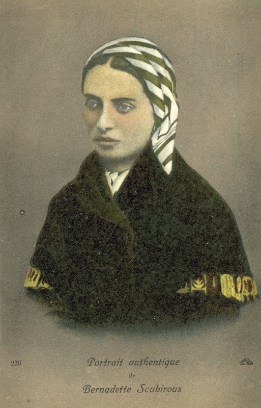 Bernadette Soubirous (cor litho) de French School