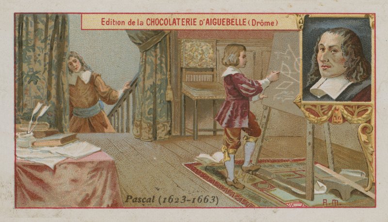 Blaise Pascal, matemático e físico francês de French School