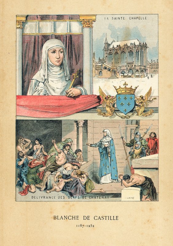 Blanche de Castela de French School
