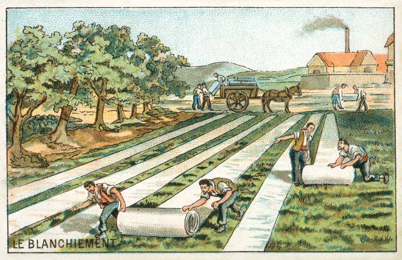 Branqueamento (chromolitho) de French School
