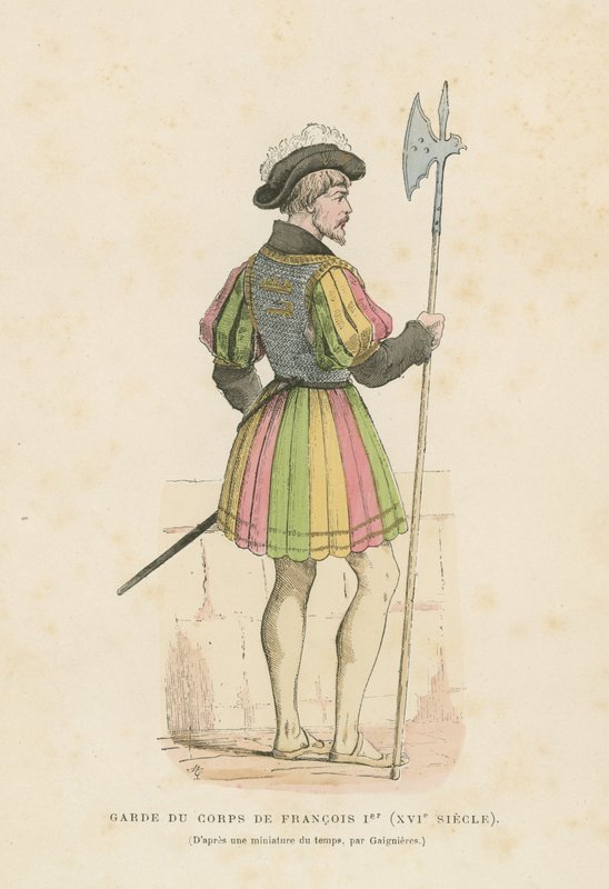 Guarda-costas de Francis I da França de French School