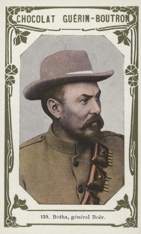 Botha, general Boer (foto colorida) de French School