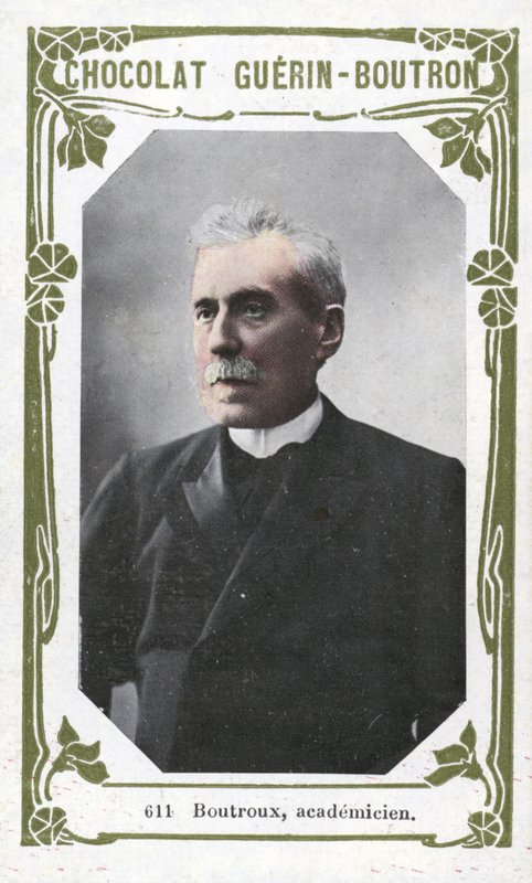 Boutroux, academicien (foto colorida) de French School